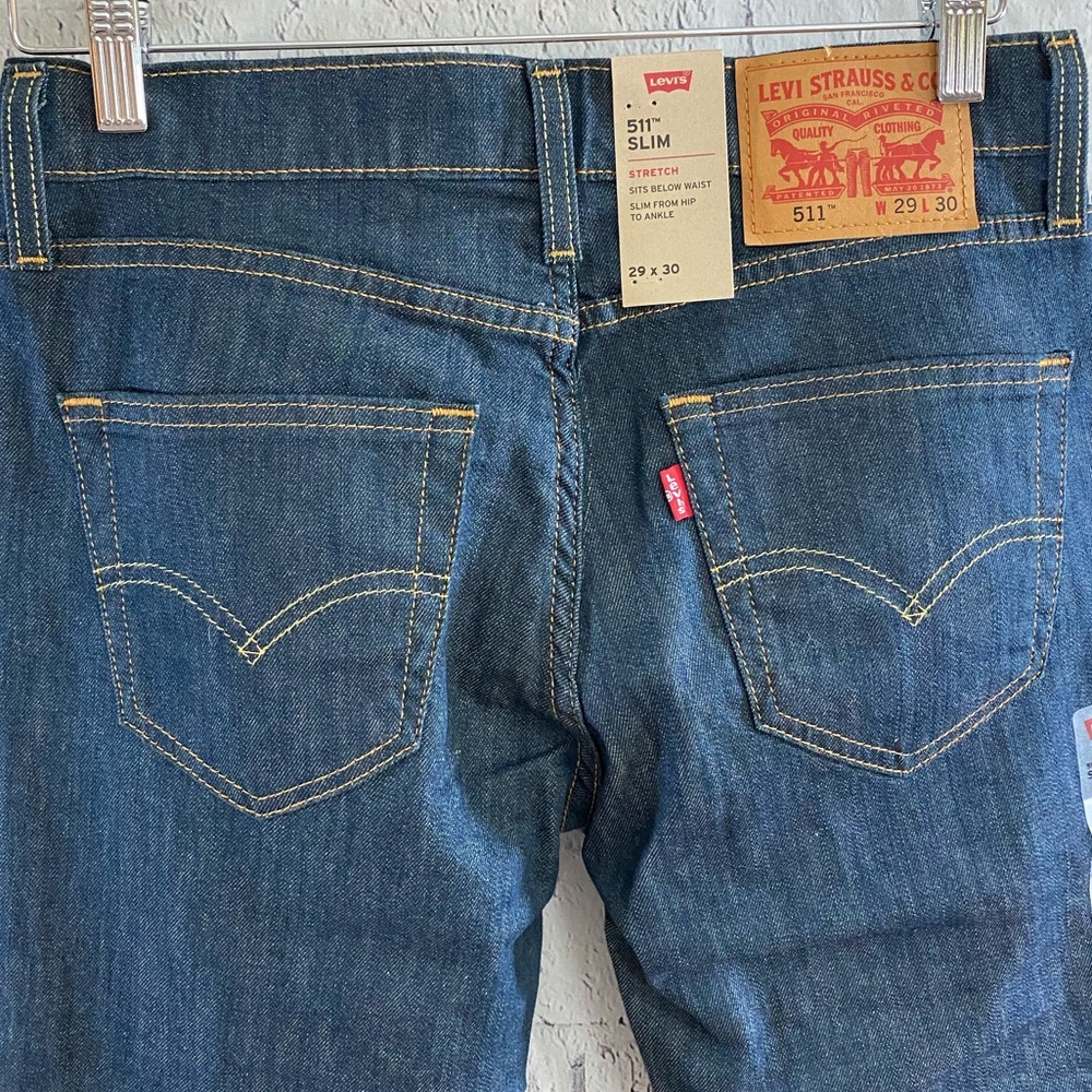 Levi’s Original 511 Slim Denim Jeans - Picture 7 of 13